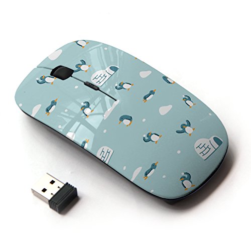 KOOLmouse Optical: 2.4G Wireless Computer Mouse Penguin – Front View