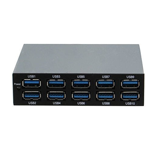 SEDNA Internal 10 Port USB 3.0 Hub – Side View