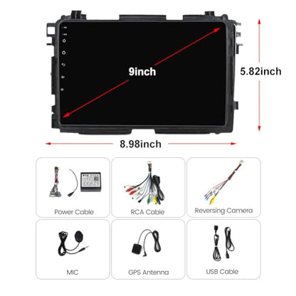 Android 13 Car Stereo Double Din for Honda Vezel HR-V HRV – Feature Highlight