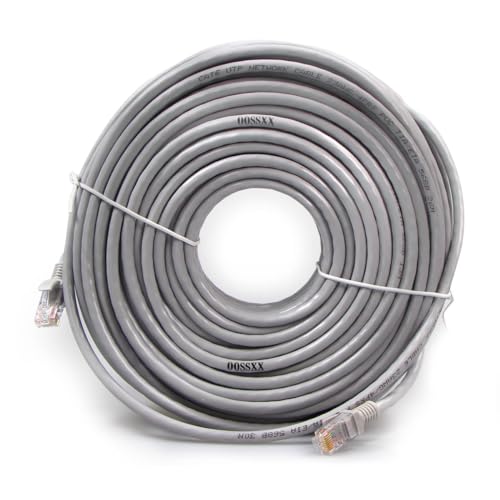Cable POE: OOSSXX 100 Feet Ethernet Cable RJ45 – Front View