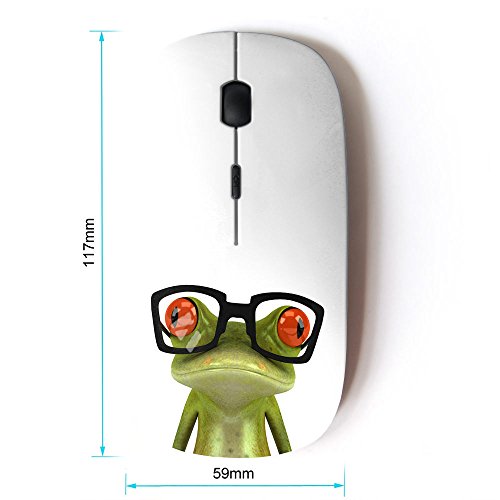 Kawaiimouse Optical: KawaiiMouse 2.4G Wireless Mouse Funny – Side View
