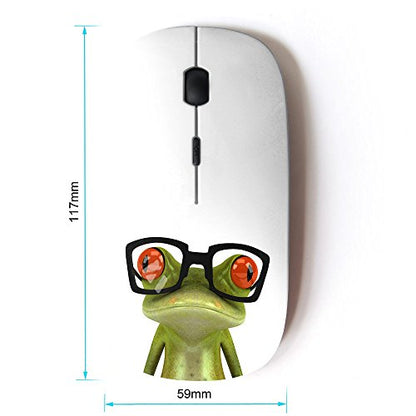 Kawaiimouse Optical: KawaiiMouse 2.4G Wireless Mouse Funny – Side View
