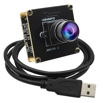 Camera ELP: ELP 48MP USB Camera Module Wide Angle – Front View
