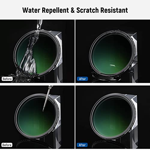 NEEWER 62mm Variable ND Filter ND3-ND1000 – Size Reference