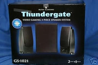 Altec Lansing Thundergate Video Gaming 3-Piece Speaker System