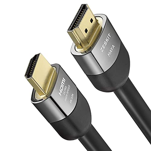 Zeskit Certified 2.1 8K HDMI Cable – Front View