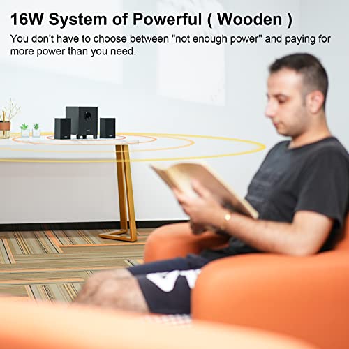 Speakers OROW: OROW S211 New 2.1 Multimedia Speakers System – In Use