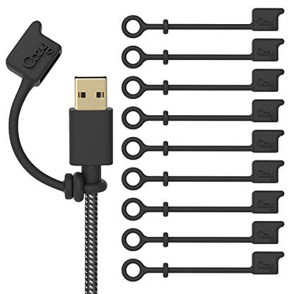 Cozy Caps: Premium USB A Cable Covers – Front View