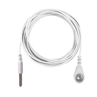 RIQINXIN Grounding Continuity Tester with 15ft Grounding Cord for Grounding Products, Mats, Sheets, Pads, Wrist Bands, Blankets, Pillow Case Use to Test Effectiveness of Earthing Connected Products
