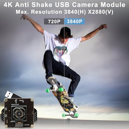 Vision Ifwater: IFWATER Anti Shake USB Camera Module 4K – In Use