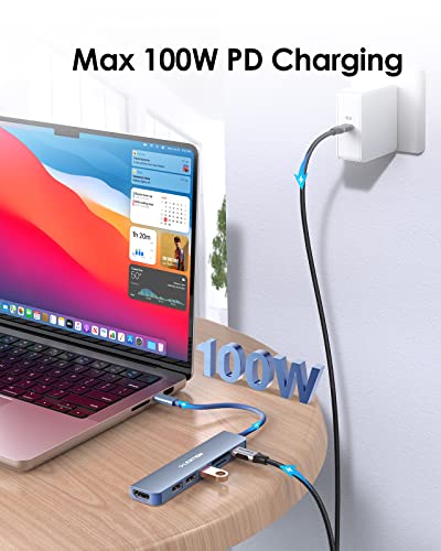 Lention Hub: LENTION USB C Hub CB-CE18 100W Charging – Packaging