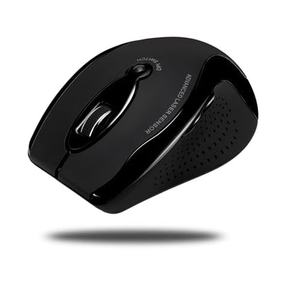 Adesso iMouse G25: Wireless Ergonomic RF Laser Mouse – Close-up Detail
