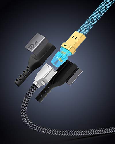 Maxonar DisplayPort Cable 1.4 – Close-up Detail