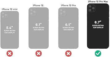 OtterBox Commuter Series Case for iPhone 12 Pro Max (Only) - Non-Retail Packaging - Rock Skip Way