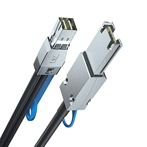 SFF Cable: H!Fiber.com SFF-8644 to SFF-8088 6Gbps External – In Use