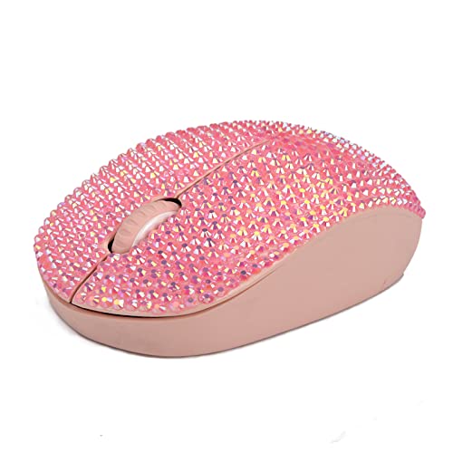 Mouse Bling: Bling Dazzling 2.4GHz Wireless Silent Mouse – Close-up Detail