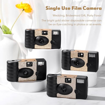 Camera Film: 4 Pcs Disposable Camera Single Use Film Camera – Side View