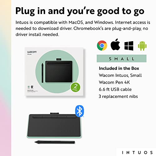 Wacom Intuos Small Bluetooth: Portable Graphics Drawing – Feature Highlight