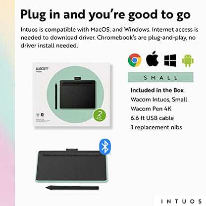 Wacom Intuos Small Bluetooth: Portable Graphics Drawing – Feature Highlight