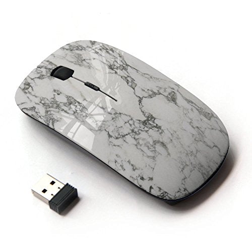 Graphic4You Gray Marble Pattern Stone Design Ergonomic – Front View
