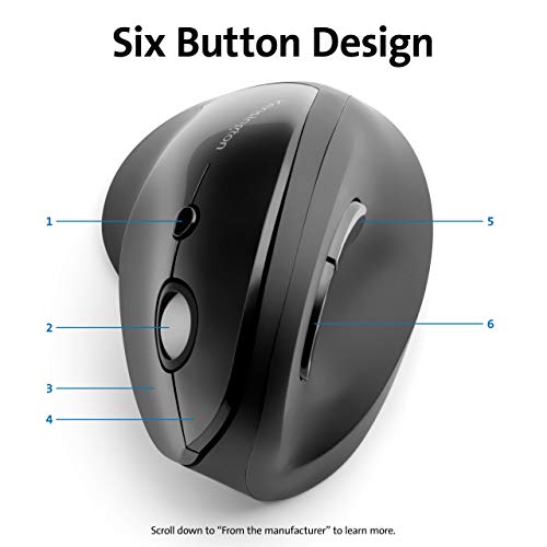 Kensington Pro Fit Ergo Vertical Wireless Mouse – Packaging