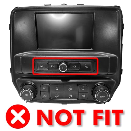2+32G Android 12 Double Din Car Stereo for Chevrolet – Side View