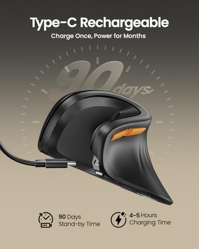 Mouse Protoarc: ProtoArc EM11 NL Bluetooth Rechargeable – Close-up Detail