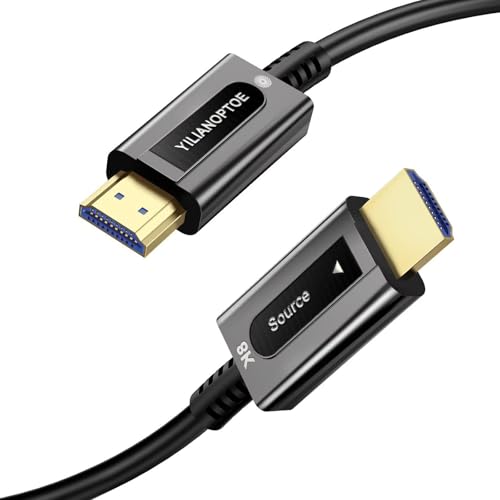 Fiber Yilianoptoe: YilianOptoe 8K Fiber Optic HDMI 2.1 – Front View