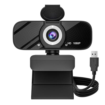 Gozvrpus Webcam: Gozvrpus USB HD Webcam 1080P Video Wide – Front View