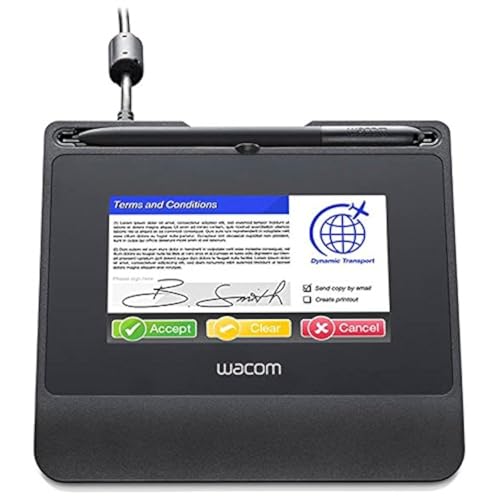 Wacom STU540: Wacom STU 540 High-Resolution Color LCD – Front View