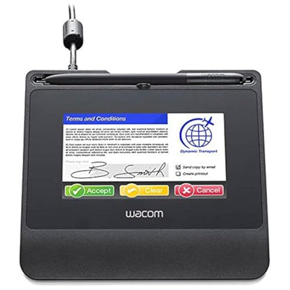 Wacom STU540: Wacom STU 540 High-Resolution Color LCD – Front View