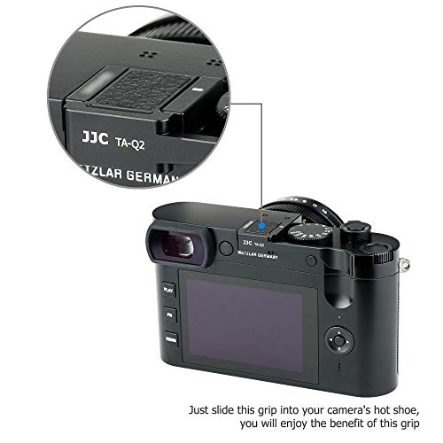 JJC Deluxe Dedicated Metal Thumb Up Grip for Leica Q2 Thumb – Size Reference