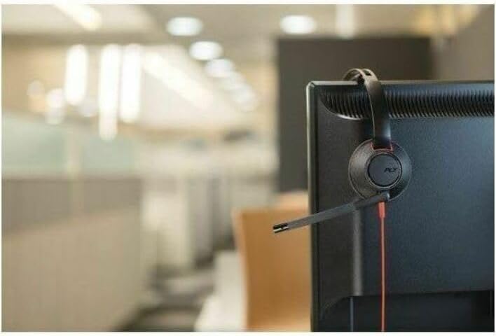 Plantronics Poly Blackwire 5220 Stereo USB-C Headset + – Side View