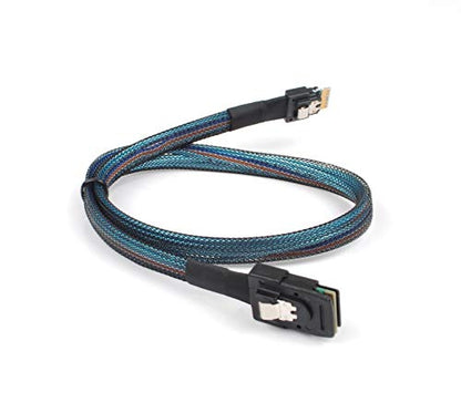 SFF-8654: Heretom 2PCS SFF-8654 to SFF-8087 Slim Line SAS – Packaging