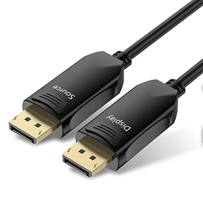Fiber Bifale: BIFALE DP Fiber Cable 100ft DisplayPort 32.4 – Front View