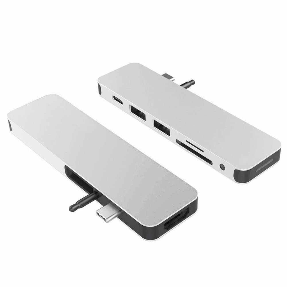 HyperDrive Solo 7 in 1 USB C hub for MacBook Pro, Type C hub for MacBook Air