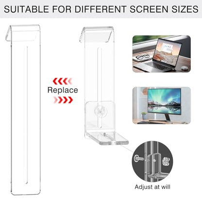Screen Webcam: TOCCOOL Center Screen/Middle Screen Mount – Side View