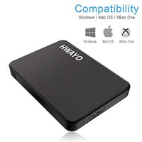 HWAYO 120GB Portable External Hard Drive Ultra Slim 2.5'' USB 3.0 HDD Storage for PC, Desktop, Laptop, MacBook, Chromebook