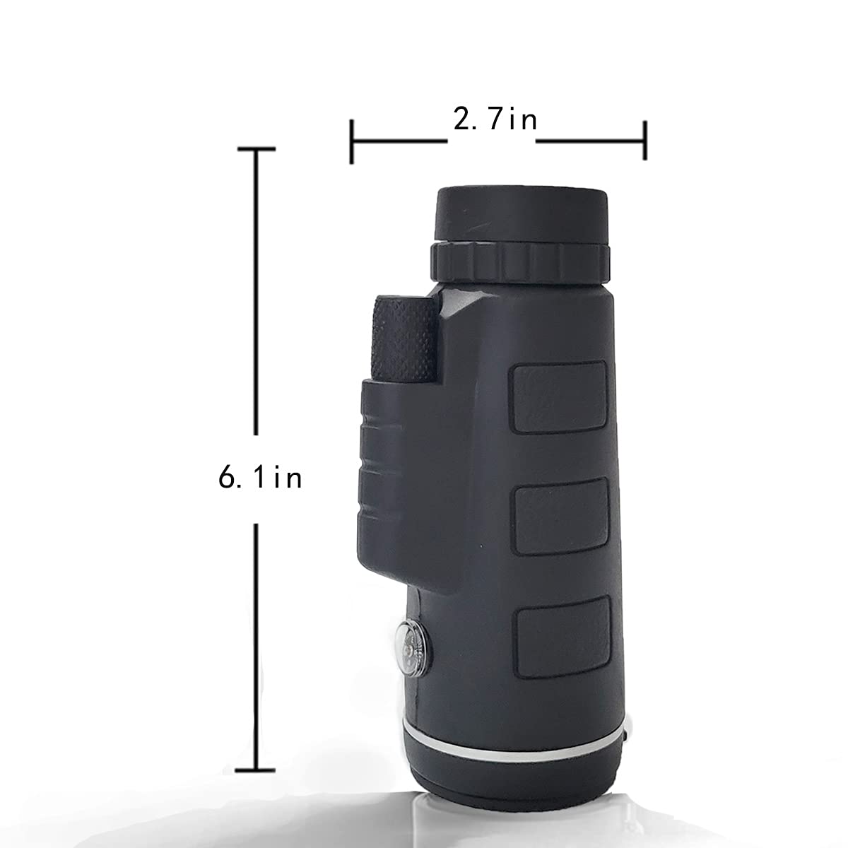 Akingshop Monocular Telescope, 10x40 Waterproof Monocular with Smartphone Holder & Tripod, Clear FMC BAK4 Prism Pocket Telescope, Great for Birds Watching, Wildlife, Hunting, Camping, Hiking, Tourism