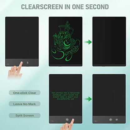 LCD Writing Tablet: Ksequ 10.5 Inch Double-Sided Full – In Use