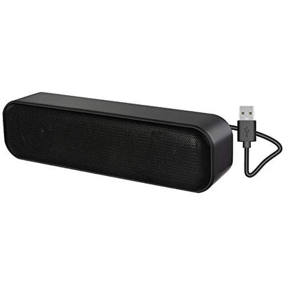 Speaker ZETIY: ZETIY Updated Computer Speaker USB Powered – Front View