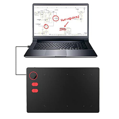 Graphics Tablet: Premium Digital Art Tablet 8192 Levels – Packaging