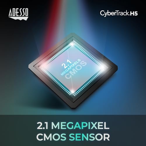 Pixels Adesso: Adesso Cybertrack H5 1080p HD USB Autofocus – Close-up Detail