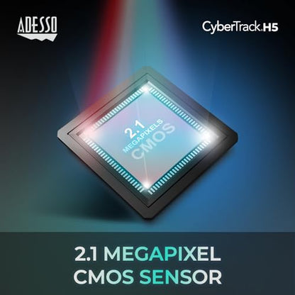 Pixels Adesso: Adesso Cybertrack H5 1080p HD USB Autofocus – Close-up Detail
