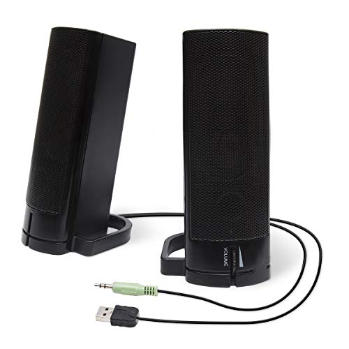 Speaker Powered: CL-SPK20037 USB Powered Monitor Speaker – Front View