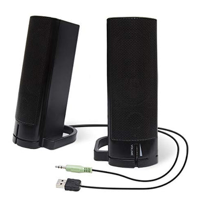 Speaker Powered: CL-SPK20037 USB Powered Monitor Speaker – Front View
