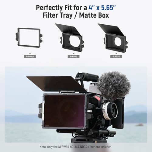 NEEWER Filter: NEEWER 2 Pack ND0.9/1.8 Square ND Filter – Side View