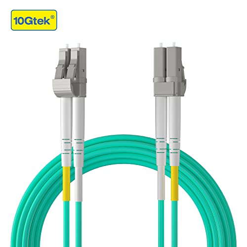 Fiber 10Gtek: 10Gtek Fiber Patch Cable LC to LC OM4 – Close-up Detail