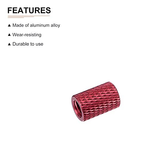 DTGN 1/4"-20x0.59(DxH) Tripod Nuts – Close-up Detail