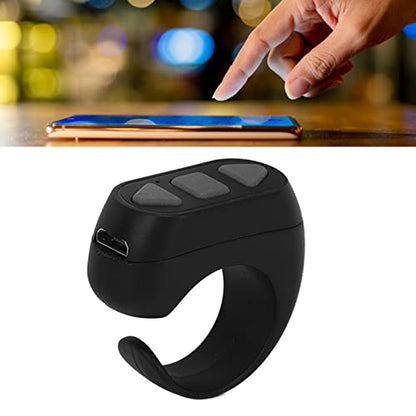 Remote Page Turner: Bluetooth Remote Control Page Turner – In Use